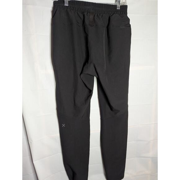 Lululemon Peloton Men's Black Jogger Snap Ankle Pants Stretch Mens Sz S - Picture 3 of 6